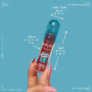 Nyx Professional Makeup Lip Iv Hydrating Gloss Stain 12-часов хидратиращ крем за устни с богат блясък и интензивен цвят 5ml - 17 Petal Pourin\' Nyx Professional Makeup Lip Iv Hydrating Gloss Stain 12-часов хидратиращ крем за устни с богат блясък и интензивен цвят 5ml - 17 Petal Pourin\'