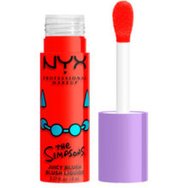 Nyx Professional Makeup The Simpsons Juicy Blush Liquide Хидратиращ Течен Руж за Свежа Кожа до 24 часа за Сияен Финиш 8ml - Snarky Scarlet