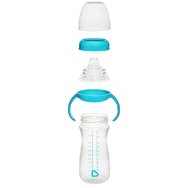 Munchkin Gentle Transition Baby\'s First Sippy Spill-Proof Antifuite Cup 6m+, 300ml - Blue