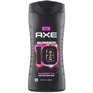 Axe Number 10 Fresh & Clean & Smell Irresistible 3in1 Body, Face & Hair Wash Хидратиращ душ гел за лице, тяло и коса за мъже с аромат на грейпфрут и мента 400ml Axe Number 10 Fresh & Clean & Smell Irresistible 3in1 Body, Face & Hair Wash Хидратиращ душ гел за лице, тяло и коса за мъже с аромат на грейпфрут и мента 400ml