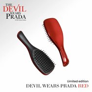 Tangle Teezer The Ultimate Detangler Mini Straight & Curly Hairbrush Четка за лесно разплитане за силна и къдрава коса 1 брой - Devil Wears Prada Red Tangle Teezer The Ultimate Detangler Mini Straight & Curly Hairbrush Четка за лесно разплитане за силна и къдрава коса 1 брой - Devil Wears Prada Red