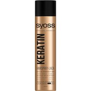 Syoss Hairspray Keratin Професионално силно задържане за коса, пълна с живот и блясък 400мл Syoss Hairspray Keratin Професионално силно задържане за коса, пълна с живот и блясък 400мл