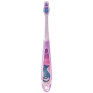 Jordan Step by Step 6-9 Years Soft/Souple Toothbrush 1 бр - Wolf - Мека детска четка за зъби, подходяща за деца от 6 до 9 години, за дълбоко почистване с капак