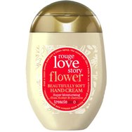 Treaclemoon Shea Butter & Jasmine Rouge Love Story Flower Super Moisturising Hand Cream 75ml - Хидратиращ крем за ръце, обогатен с масло от ший, за мека кожа с цветен аромат