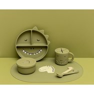 Trixie Silicone Spoon 4m+ 2 бр - Mr. Dino Trixie Silicone Spoon 4m+ 2 бр - Mr. Dino