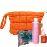 Aloe Colors Promo Skincare Bag Glow With Vitamin C Glow Drops Serum 50ml & Milky Cloud Toner 200ml & Eye Patces Set 1 бр & Подарък торбичка 1 бр - Хидратиращ, изсветляващ и антиоксидантен защитен серум с витамин C и хидратиращ тонизиращ лосион под формата на емулсия и хидратиращи лепенки за очи за изсветляване Aloe Colors Promo Skincare Bag Glow With Vitamin C Glow Drops Serum 50ml & Milky Cloud Toner 200ml & Eye Patces Set 1 бр & Подарък торбичка 1 бр - Хидратиращ, изсветляващ и антиоксидантен защитен серум с витамин C и хидратиращ тонизиращ лосион под формата на емулсия и хидратиращи лепенки за очи за изсветляване