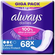 Always Promo Dailies Large Extra Protect 68 бр