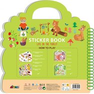 Avenir Sticker Book Life In The Forest 3+ Years 1 бр, Код 60842