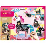 Avenir Scratch Puppets Код 60104 Детска играчка 1 бр - Unicorns