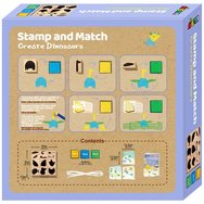Avenir Stamp and Match Код 60738, 1 бр - Create Dinosaurs