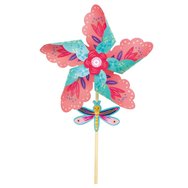 Avenir Everyday Craft Make Pinwheels Flowers Ежедневни творчески занимания с ръчни изработки Вятърни въртележки Цветя, за момичета от 3 години 1 брой