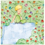 Avenir The Little Prince Watercolour Painting Книжка за рисуване с акварелни бои за деца 1 брой