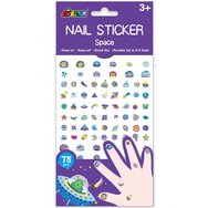 Avenir Nail Sticker Big Код 60520, 78 бр- Space