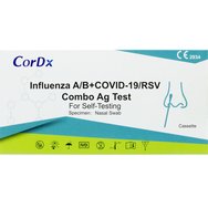 CorDx Influenza A/B & Covid-19/RSV Combo Ag Self Test 1 бр