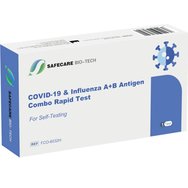 Safecare Bio-Tech Covid-19 & Influenza A+B Antigen Combo Rapid Self Test Kit (Swab) 1 бр