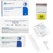 Safecare Bio-Tech Covid-19 & Influenza A+B Antigen Combo Rapid Self Test Kit (Swab) 1 бр