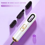 Aurora Triplet White Hair Blower Сешоар за коса с 3 аксесоара за оформяне & превключвател за интензивност & температура на въздуха 1 брой Aurora Triplet White Hair Blower Сешоар за коса с 3 аксесоара за оформяне & превключвател за интензивност & температура на въздуха 1 брой