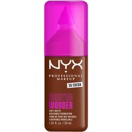 Nyx Professional Makeup Make'em Wonder Soft Matte Buildable Foundation Хидратиращ & Нежен Матов Фон дьо тен за по-гладка, равномерна & сияйна кожа 30ml - 39 Cocoa