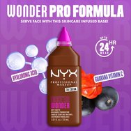 Nyx Professional Makeup Make\'em Wonder Soft Matte Buildable Foundation Хидратиращ & Нежен Матов Фон дьо тен за по-гладка, равномерна & сияйна кожа 30ml - 39 Cocoa Nyx Professional Makeup Make\'em Wonder Soft Matte Buildable Foundation Хидратиращ & Нежен Матов Фон дьо тен за по-гладка, равномерна & сияйна кожа 30ml - 39 Cocoa