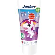 Jordan Kids 0-5 Years Toothpaste 50ml - Паста за зъби, подходяща от раждането, с лек плодов вкус