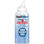 NeilMed Nasa Mist Isotonic Nasal Saline Spray 75ml - Стерилен успокояващ солен спрей за нос NeilMed Nasa Mist Isotonic Nasal Saline Spray 75ml - Стерилен успокояващ солен спрей за нос
