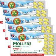 Moller’s Forte Масло от черен дроб на треска 150caps