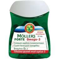 Moller’s Forte Масло от черен дроб на треска 60caps