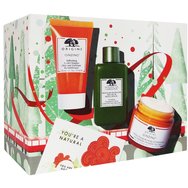 Origins PROMO PACK Glow & Believe GinZing 50ml, Mega Mushroom 50ml & Scrub Cleanser 30ml