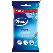 Zewa Fresh To Go Classic Кърпички за ръце и лице 10 бр Zewa Fresh To Go Classic Кърпички за ръце и лице 10 бр