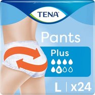 Tena Value Pack Pants Plus 24 бр - Large 100-135cm - Удобно и надеждно бельо за еднократна употреба при умерена до тежка инконтиненция Tena Value Pack Pants Plus 24 бр - Large 100-135cm - Удобно и надеждно бельо за еднократна употреба при умерена до тежка инконтиненция