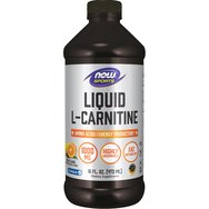 Now Foods L-Carnitine Liquid 1000mg 473ml - Citrus - Карнитин хранителна добавка в течност за пиене за производство на енергия с цитрусов вкус Now Foods L-Carnitine Liquid 1000mg 473ml - Citrus - Карнитин хранителна добавка в течност за пиене за производство на енергия с цитрусов вкус