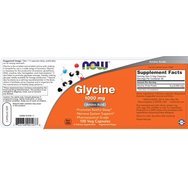 Now Foods Glycine 1000mg 100veg.caps Now Foods Glycine 1000mg 100veg.caps