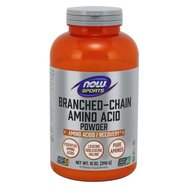 Now Foods Branched Chain Amino Powder Хранителна добавка с пептидни аминокиселини, укрепване на мускулната рехабилитация 340gr