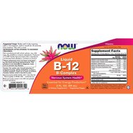 Now Foods Liquid B-12 B-Complex 59ml Now Foods Liquid B-12 B-Complex 59ml
