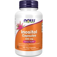 Now Foods Inositol 500mg Хранителна добавка, която допринася за производството на клетъчна енергия 100veg.caps