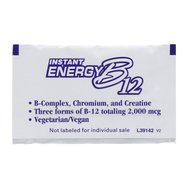 Now Foods Instant Energy B12 Хранителна добавка, стимулиране на производството на енергия за незабавно стимулиране на 75 Sachets