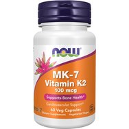 Now Foods MK-7 Vitamin K2 100 mcg Интензивна добавка с антиоксидантна диета за добро сърдечно -съдово здраве 60veg.caps Now Foods MK-7 Vitamin K2 100 mcg Интензивна добавка с антиоксидантна диета за добро сърдечно -съдово здраве 60veg.caps