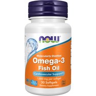 Now Foods Omega-3 1000mg Омега-3 мастни киселини Диетична добавка 30Softgels Now Foods Omega-3 1000mg Омега-3 мастни киселини Диетична добавка 30Softgels
