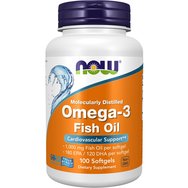 Now Foods Omega-3 1000mg Омега-3 мастни киселини Диетична добавка 100 Softgels Now Foods Omega-3 1000mg Омега-3 мастни киселини Диетична добавка 100 Softgels