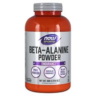 Now Foods Beta-Alanine Powder (100% Pure) Vegetarian Диетична добавка с висока чистота за намаляване на умората 500gr