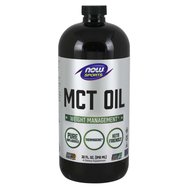 Now Foods MCT Oil Liquid Vegeterian 100% Pure Хранителна добавка, Термогенна формула за отслабване 946мл