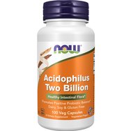 Now Foods Acidophilus Two Billion 100caps - Пробиотична хранителна добавка за поддържане на добра функция на червата Now Foods Acidophilus Two Billion 100caps - Пробиотична хранителна добавка за поддържане на добра функция на червата