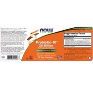 Now Foods Probiotic-10 25 Billion 50 Veg.caps