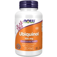 Now Foods Ubiquinol 100mg 120Softgels - Хранителна добавка с убихинол, идеална за подкрепа на производството на енергия & защита от свободните радикали в сърцето, кръвоносните съдове, мозъка & невроните Now Foods Ubiquinol 100mg 120Softgels - Хранителна добавка с убихинол, идеална за подкрепа на производството на енергия & защита от свободните радикали в сърцето, кръвоносните съдове, мозъка & невроните