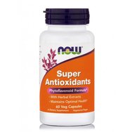 Now Foods Super Antioxidants Силна антиоксидантна защита Хранителна добавка за тялото 60 Vegcaps