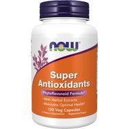 Now Foods Super Antioxidants Хранителна добавка с растителни екстракти & билки с антиоксидантни свойства & широк спектър от флавоноиди за подкрепа на имунната система 120veg.caps Now Foods Super Antioxidants Хранителна добавка с растителни екстракти & билки с антиоксидантни свойства & широк спектър от флавоноиди за подкрепа на имунната система 120veg.caps