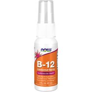 Now Foods B-12 Liposomal Spray 59ml - Хранителна Добавка с Витамин В-12 в Липозомна Форма с Витамин В6 & Фолиева Киселина за Доброто Здраве на Сърдечно-Съдовата & Нервната Система Now Foods B-12 Liposomal Spray 59ml - Хранителна Добавка с Витамин В-12 в Липозомна Форма с Витамин В6 & Фолиева Киселина за Доброто Здраве на Сърдечно-Съдовата & Нервната Система