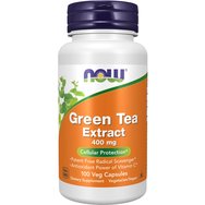 Now Foods Green Tea Extract 400mg , Антиоксидантна хранителна добавка със зелен чай, за изгаряне на мазнини 100veg.caps Now Foods Green Tea Extract 400mg , Антиоксидантна хранителна добавка със зелен чай, за изгаряне на мазнини 100veg.caps