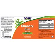 Now Foods Slippery Elm 400mg 100caps Now Foods Slippery Elm 400mg 100caps