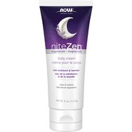 Now NiteZen Magnesium With Melatonin & Lavender Body Cream Крем за тяло за релаксация и възстановяване с магнезий, мелатонин и лавандула 113g Now NiteZen Magnesium With Melatonin & Lavender Body Cream Крем за тяло за релаксация и възстановяване с магнезий, мелатонин и лавандула 113g
